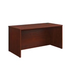 Sauder 59"W La Collection Affirm Bureau - Finition Classic Cherry-Plateau durable de 1 po  d'épaisseur pour des livres, des classeurs, un ordinateur, et plus encore