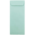 JAM Paper - Enveloppes ouvertes au bout à rabat droit avec fermeture gommée, 4 1/8 x 9 1/2 po, bleu aqua, 1000/paquet-Bleu aqua