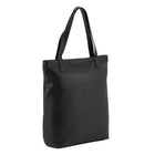 Gry Mattr - Sac fourre-tout végétalien avec fermeture à glissère – noir-Cuir végétalien noir