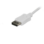 StarTech ® Adaptateur USB-C à DisplayPort, 4K @ 60 Hz, 6 pi, blanc (CDP2DPMM6W)-4