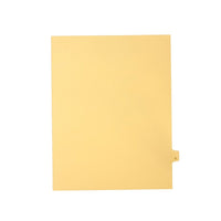 Mark Maker – Onglets séparateurs juridiques beiges, 1/26 onglets, format lettre, sans trous, lettre V, 25/paquet-Onglets séparateurs beiges, 1/26 onglets