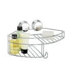 Twist ’N Lock Plus – Panier combo, chrome-S’installe dans un coin ou à plat sur le mur