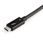 Adaptateur Thunderbolt 3 vers Dual DisplayPort DP 1.4 - TB3 vers Double Écran DisplayPort - Mac/Windows-CERTIFICATION THUNDERBOLT 3: Compatible avec pc TB3 comme MacBook Pro 16/13/Air, Lenovo ThinkPad X1 Carbon, ThinkPad série T et Yoga, Dell XPS, Latitude et Precision, HP EliteBook, Spectre et Zbook