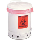 JustriteMD – Poubelles à déchets biologiques, 10 gal, 13 15/16 x 18 po-Le contenant pour déchets biologiques répond aux normes de l’OSHA pour la séparation des déchets infectieux, assurant une élimination appropriée
