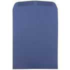 JAM Paper Enveloppes ouvertes au bout avec fermeture gommée, 9 x 12 po, bleu présidentiel, 50/pqt-Taille : 9 x 12 po