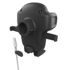 Support porte-gobelet Easy One Touch 5 iOttie-Le support de bouche d'air avec verrouillage rotatif s'adapte à la plupart des bouches d'air et minimise les vibrations.