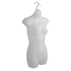 Eddie's - Formes féminines suspendues 3/4 de torse - PVC - dépoli - Paquet de 2 (155727-2)-Matériau PVC