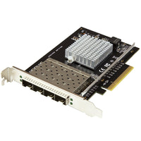 StarTech ® Carte réseau serveur à 4 ports SFP+, PCI Express, puce Intel XL710 (PEX10GSFP4I)-Offre des liens réseaux redondants vers des systèmes de transmission critique