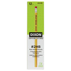 Dixon - EnviroStik - Tendre - #2 HB - Naturel - Paquet de 12-Non affûté