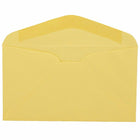 JAM Paper Enveloppes de couleur commerciale pastel #6 3/4 - 3,625" x 6,5" - Jaune canari - Paquet de 50- Taille : #6 3/4 (3,625 x 6,5 pouces)