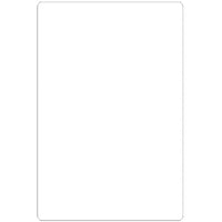 SPC -  Rouleau d'étiquette Adhésive Perforée à Tansfert Thermique - 4 po x 6 po - Blanc - Paquet de 1000-Étiquette adhésive Blanc Thermique