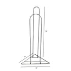 Eddie's - Empileur de cintres - 18" L x 36" H - Chrome (109000-2)-Chrome