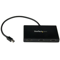 StarTech.com - Concentrateur MST, Mini DisplayPort à 3 HDMI-Optimisez votre productivité en connectant jusqu’à trois écrans indépendants à votre ordinateur à l’aide du concentrateur MST