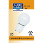Northern Stars – Ampoule DEL 80060, GU24 7W, intensité réglable,  givré, paquet de 10-Remplace lampe fluorescente compacte de 9W ou 13W GU24, économise 50% en coût d’énergie