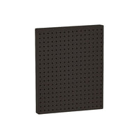 Azar Displays – Tableau mural à 1 côté avec panneau perforé, 20 x 16 po, noir uni, 2/paquet (771620-BLK)-Pour surfaces planes