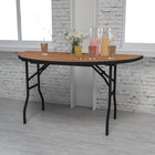 Flash Furniture – Table de banquet pliante d’un diamètre de 60 po, beige (YTWHRFT60HF)-Garantie limitée de 5 ans sur les produits Flash Furniture
