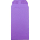 JAM Paper - Enveloppes à monnaie nº 7, 3 1/2 x 6 1/2 po, violet Brite Hue, 50/paquet-Enveloppes violettes