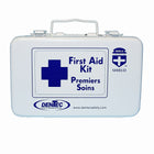 Shield – Trousse de premiers soins transport, ferme/brousse, conforme parag. 16(1)(2)(6), Ontario, vrac, 10 unités, boîte métal-Trousse de premiers soins pour transport, ferme et brousse, conforme aux paragraphes 16(1)(2)(6) de la loi des normes minimales des premiers secours de l’Ontario