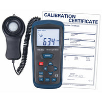 REED LUXMÈTRE (R8130), COMPREND CERTIFICAT ISO-Applications Idéales Pour Le Reed R8130 Luxmètre: Conformité À L'environnement De Travail De L'OSHA, Applications Cinématographiques Et Photographiques, Expositions Muséales, Installation De Système D'éclairage, Surveillance Pour L'environnement, Projets De Décoration Intérieure, Applications Industrielles