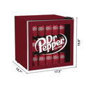 Dr. Pepper - Refrigerateur compact de 1.8 pi3 - Maron-Thermostat reglable
