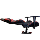 Nicer Furniture - chaise de jeu de style course - rouge-Assemblage requis