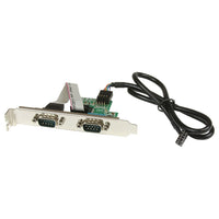 StarTech  Adaptateur interne carte mère USB vers 2 ports série RS232, 24 po-Le branchement direct à partir de l’embase de carte mère permet une installation nette et complètement fermée sans occuper une fente PCI/PCI-Express de votre système