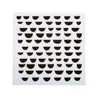 CTG Brands Square Glossy Wall Tile, 10" x 10", Black, 6 Pack-Caractéristique: couvercle magnétique pour un accès facile et une fermeture sécurisée