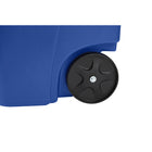 RubbermaidMD® Contenant de recyclage mobile BRUTE-Le couvercle à charnières tient bien fermé, pivote et se verrouille