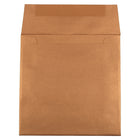 JAM Paper Enveloppes carrées Stardream à fini métallisé, cuivre, 6 x 6 po, 250/paquet-Intérieur vierge où écrire un mot personnalisé