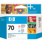 HP – Têtes d'impression d'encres magenta et cyan pâles 70 (C9405A)-T&ecirc;tes d'impression d'encres magenta et cyan pâles  