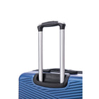 TOSCANO INTRECCIARE Bagage à main rigide 20 po - Bleu-Intérieur de luxe