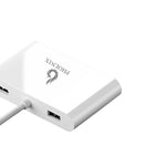 Phoenix USB-C vers HDMI, VGA, adaptateur multiport USB3.0 x 2, boîtier ABS-3