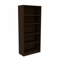 Heartwood - Bibliothèque 72'' haut - Soirée Zen-3 tablettes réglables et 1 tablette fixe