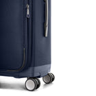 Bugatti -  Nashville -Bagage hybride rigide/souple  de 30 po - Marine-Manœuvrabilité maximale dans toutes les directions grâce aux doubles roues pivotantes à 360 degrés (8 roues)