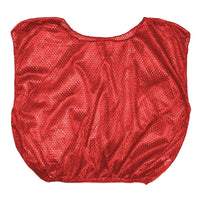 Champion Sports Nylon Micro Mesh Scrimmage Vest, adulte, rouge, paquet de 12-Micro-maille 100 % nylon