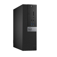 Dell - Ordinateur de bureau OptiPlex 7040 SFF, Intel core i5 6400 2,7 GHz, 16Go RAM, SSD de 480 Go, Windows 10 Pro, remis à neuf-Intel core i5 6400 2,7 GHz