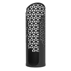 Better Living – Support Rollo Hexacube pour rouleaux de papier hygiénique, noir mat (53688)-Construction en tôle d'acier durable 