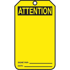 Étiquettes de sécurité Attention, SAU862, 25/paquet-Langue : anglais