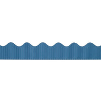 Pacon Corporation - Bordure décorative et découpée Bordette, maternelle à la 5e secondaire, bleu riche-Taille : 50 long. x 2 1/4 larg. (po)