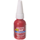 Loctite - Composé De Blocage 243 Tolérant À L'Huile, Bleu, Moyen, 54 G, Bouteille, paquet de 4-Couleur Bleu