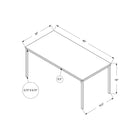 Monarch Specialties - 3797 Table De Salon - 40 po L/Taupe Fonce/Metal Noir-Monarch Specialties est un chef de file du meuble et de la decoration interieure, developpant des produits qui offrent une valeur et un style exceptionnels depuis plus de 50 ans; votre achat sera bien emballe pour la protection et pour faciliter la livraison en temps opportun.