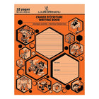Louis Garneau – Cahiers d'écriture avec interlignes pointillées, 9 1/4 po x 7 1/4 po, 32 pages, orange (LG10OR)-32 pages