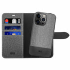 Blu Element - Coque Blu Element Folio 2 en 1 pour iPhone 15 Pro - Grise-Compatible avec support de voiture