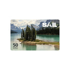 Carte-cadeau SAIL de 50 $-Les récompenses Air Miles ne s'appliquent pas sur l'achat de cartes-cadeaux.