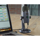 Blue Yeti Nano Premium USB Condenser Microphone, Shadow Grey-Polar Patterns: Cardioid, Omnidirectional