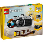 LEGO - Creator Appareil photo rétro - 261 Pièces-L'ensemble de jouets rétro LEGO Creator 3-en-1 permet aux enfants âgés de 8 ans et plus de construire 3 modèles différents