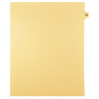 Markmaker - 25 tabs/PQT, 5 PQT/Boite, Intercalaires imprimes Legal, Chamois, 1/15th coupe| format lettre, sans trous, Numero 122-Intercalaires imprimes Legal