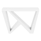 Monarch Specialties - 2429 Table D'Appoint 48 po L - Console D'entrée Blanc-8