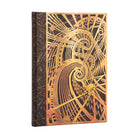 Paperblanks - Carnets à couverture rigide - Midi - Ligné - La Spirale Chanin-144 pages