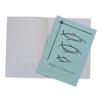Hilroy Catéchèse - Cahier d'exercices « cahier d'exercices », 32 pages-Hilroy Catéchèse - Cahier d'exercices,la moitié supérieure ordinaire et la moitié inferieure lignée de 8 mm